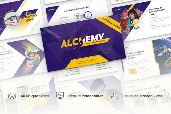 Alchemy - Esport Gaming Google Slides: A Modern Tool for Dynamic Presentations
