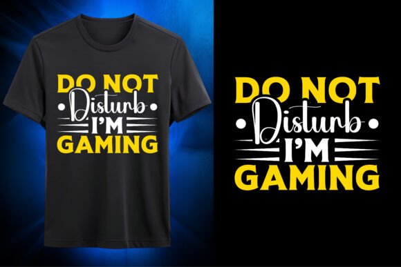 Do Not Disturb Im Gaming SVG Design