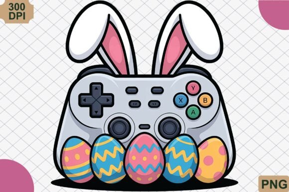 Easter Gaming Controller, Easter Day PNG – A Unique Way to Celebrate the Holiday