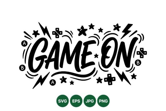 Game on: Fun Gaming SVG Design for Creative Expression