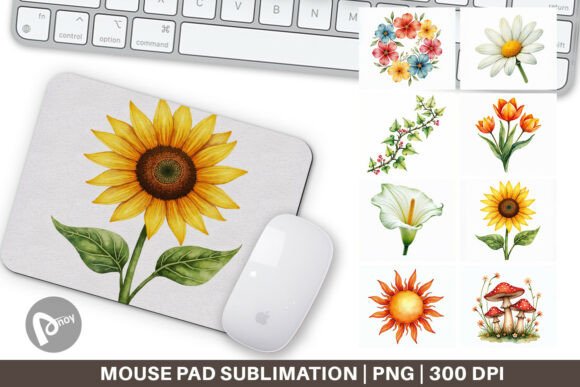 Groovy Retro Mouse Pad: A Stylish Addition to Your Workspace