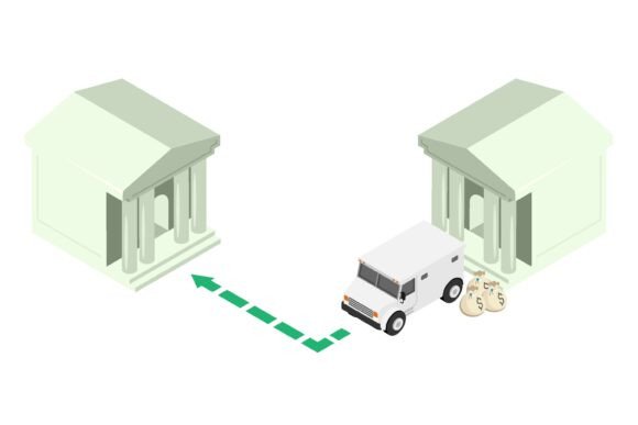 Isometric Collector Bank Car