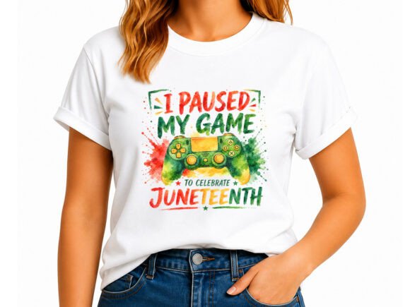 Juneteenth Gamer PNG Funny Gaming Design: A Unique Way to Celebrate and Express