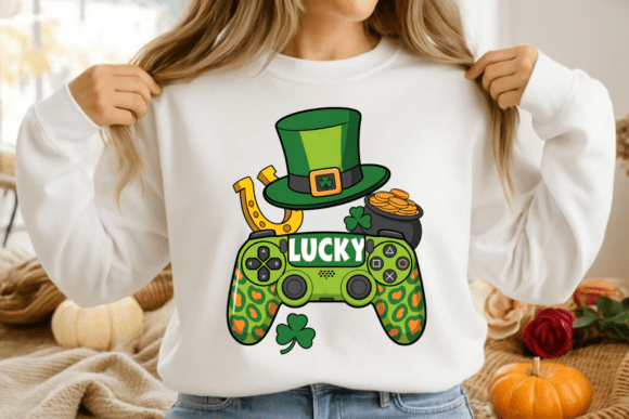 Lucky Gamer PNG St Patrick’s Day Gaming