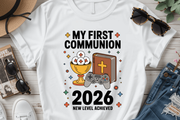 My First Communion 2026 Gaming PNG