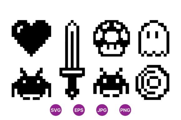 Pixel Retro Gaming Icons Set: A Strategic Tool for Modern Design and Branding