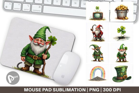 Post-Apoc Paddy Mouse Pad: A Stylish and Functional Addition to Your Workspace