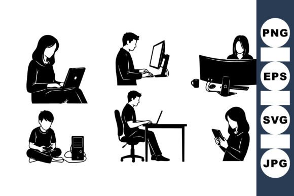 Remote Work Silhouette Vector Set: A Practical Guide for Modern Creatives