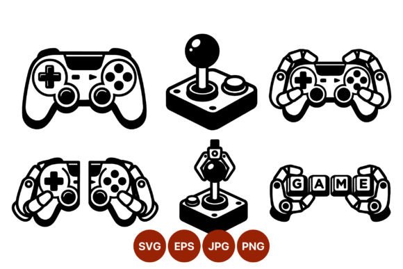Robot Hands Holding Gaming Controllers