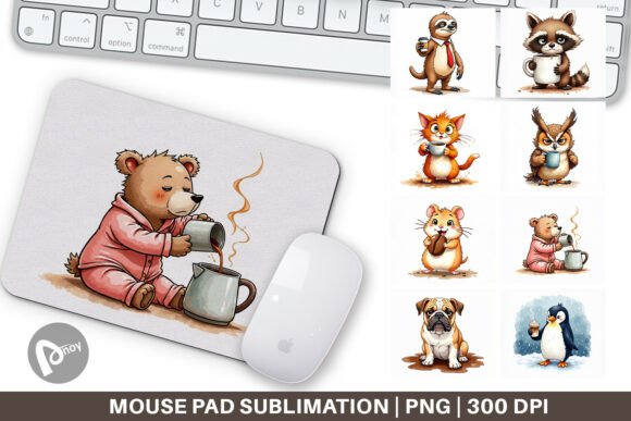 Sarcastic Coffee Mouse Pad: A Unique Blend of Humor and Functionality