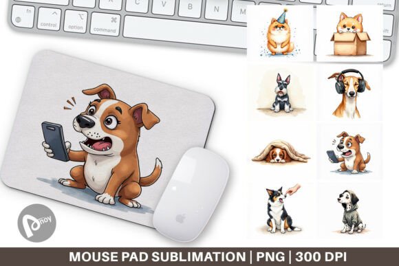 Sarcastic Dog Mouse Pad: A Unique Desk Essential